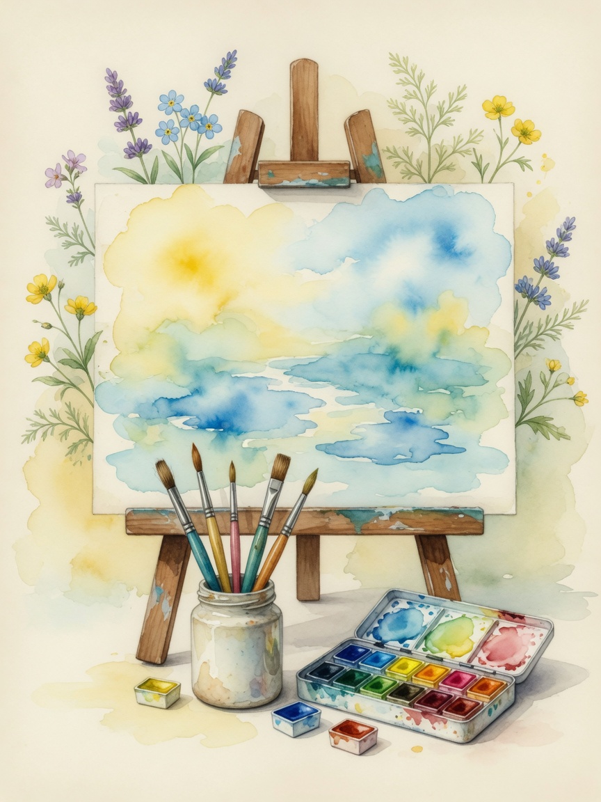 Watercolor illustration
